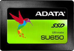 ADATA Ultimate SU650 2.5" 256 GB SATA III 3D NAND SSD