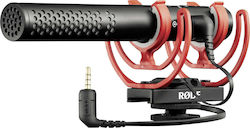 RODE VIDEOMIC NTG Professional Shotgun Microphone, Black with Orange Digital Camera Compatibility