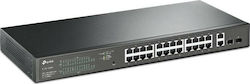 TP-Link 28-Port Gigabit Easy Smart Switch with 24-Port PoE+