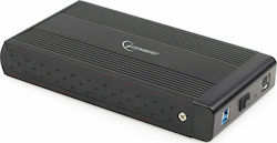 Gembird EE3-U3S-3 storage drive enclosure HDD enclosure Black 3.5"
