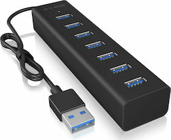 ICY BOX IB-HUB1700-U3 7-Port USB 3.0 Hub