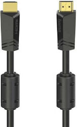 Hama High Speed HDMI Cable 4K 10m Plug-Plug with Ethernet, Gold-Plated (205009)