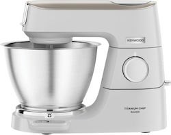 Kenwood KVC65.001WH food processor 1200 W 5 L Stainless steel, White Built-in scales