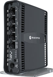 Mikrotik hAP ax2 Wireless Router Gigabit Ethernet Dual-band (2.4 GHz / 5 GHz) Black