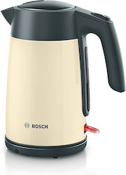 Bosch TWK7L467 electric kettle 1.7 L 2400 W Champagne