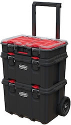Set of 3 Stack "N "Roll boxes KETER