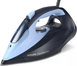 Philips 7000 Series DST7041/20 HV Steam Iron Light/Dark Blue