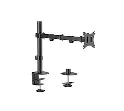 Gembird MA-D1-01 monitor mount / stand 81.3 cm (32") Black Desk