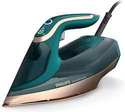 Philips 1000 Series DST8030/70 Steam Iron with SteamGlide Elite Soleplate, 3000 W, Green