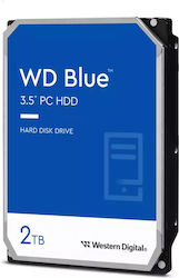 WD Blue 2TB 3.5-Inch SATA Internal Hard Drive WD20EARZ