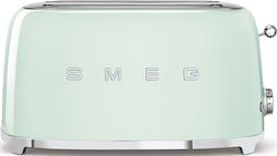 Smeg Toaster 2X4 50´Style Pastel Green TSF02PGEU