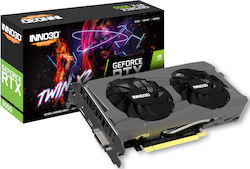 Κάρτα Γραφικών Inno3D RTX3050 Twin X2 8GB GDDR6 HDMI DVI DP