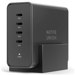 Native Union 140W Type-C PD GaN Fast Desktop Charger, Black