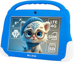 Tablet KidsTAB8 4G BLOW 4/64GB blue + case