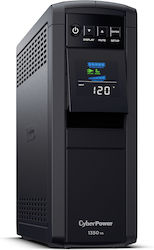 CyberPower CP1350EPFCLCD uninterruptible power supply (UPS) Line-Interactive 1.35 kVA 780 W 6 AC outlet(s)