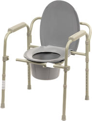 Folding toilet chair
