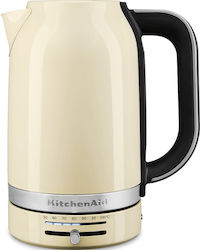 KitchenAid 5KEK1701EAC Electric Kettle, 1.7 L, 2400 W, Cream