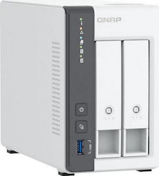 QNAP TS-216G NAS/storage server Tower Cortex-A Cortex-A55 4 GB HDD White