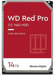 Western Digital Red WD142KFGX 14TB Internal Hard Drive, 7200 RPM, 512MB Cache, 3.5" SATA III