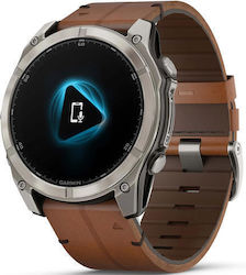 Garmin Fenix 8 1.4" (3.56 cm) AMOLED 51 mm Digital GPS Titanium Watch with 454 x 454 Pixel Touchscreen and Wi-Fi