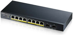 Zyxel GS1900-10HP 8-Port Smart Switch PoE+ (77W)