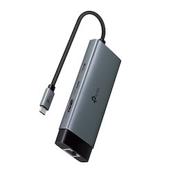 TP-Link UH6120C interface hub USB Type-C Grey