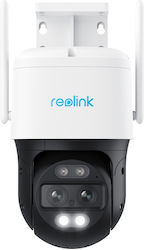 Reolink TrackMix Series W760 - 4K Outdoor Camera, Dual View, Auto-Zoom Tracking, 2.4/5Ghz Wi-Fi, Color Night Vision