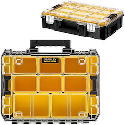 Stanley PRO-STACK Organizer Duo-Pack (Black/Transparent, 2-Pack)