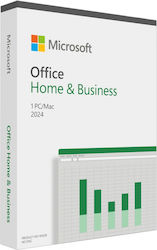 Microsoft Office Home and Business 2024 Full Office Suite, 1 License, English