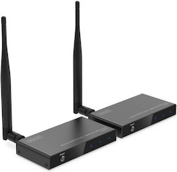 DIGITUS Wireless HDMI Extender/Splitter Set 100m, 1x4, Full HD