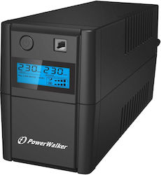 PowerWalker VI 850 SHL FR Line-Interactive 0.85 kVA 480 W 2 AC outlet(s)