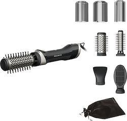 Rowenta Brush Activ UB9540F0 Hot Air Brush Hair Styling Tool, Warm Black and Silver, 1000W