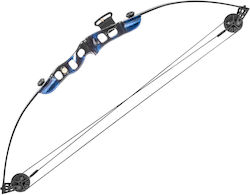 Poe Lang EK Firestar 25 LBS Carbon Blue Compound Bow