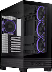 ASUS A31 Plus TG ARGB BLACK Midi Tower