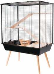 Zolux Cage Neo Cozy Large Rodents H80, black color