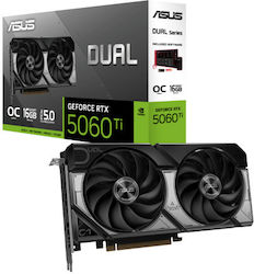 ASUS Dual -RTX5060TI-O16G NVIDIA GeForce RTX 5060 Ti 16 GB GDDR7
