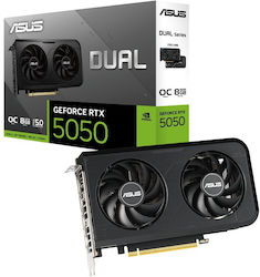 ASUS Dual NVIDIA GeForce RTX 5050 8 GB OC graphics card