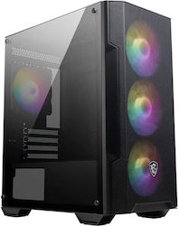 MSI MAG Forge M100A Micro Tower Black, Transparent