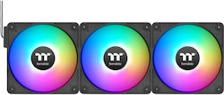 Thermaltake CT120 EX ARGB Sync Black PC Cooling Fans, 3-Pack