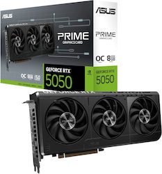 ASUS Prime -RTX5050-O8G NVIDIA GeForce RTX 5050 8 GB GDDR6