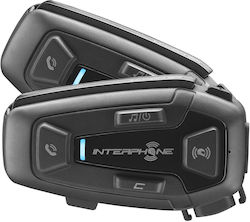 Interphone U-COM 8R Motorbike intercom 1600 m Black