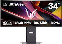 LG 34G600A-B Computer Monitor 34" (86.4 cm) 3440 x 1440 pixels Wide Quad HD LCD Display Black