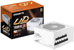 GIGABYTE UD750GM PG5 V2 ICE Power Supply Unit- PCIe Gen 5.1, 80 PLUS Gold, Fully Modular Design, 120mm Fan, ATX 3.1 compatible, EU Plug