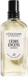 L'Occitane Cèdre Encens Eau De Toilette 50 ml (man)