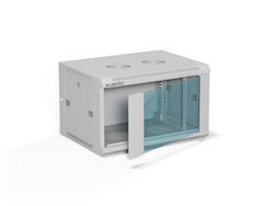 ALANTEC Racking cabinet 19" 6U 600x450, Grey FLAT PACK