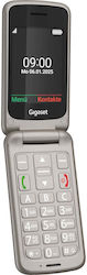 Gigaset GL595 Silver Cordless DECT Phone with Large LCD Display and Extended Battery Life