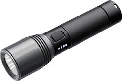 NexTool T10 LED Handheld Flashlight 2,000 Lumens, 220 Meters Beam Distance, 70 Hours Runtime, Rechargeable Battery