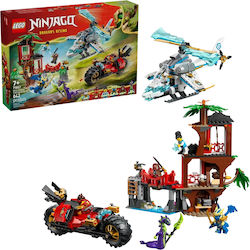 LEGO NINJAGO 71857 Όχημα Νίντζα και Μάχη στο Σπίτι του Δέντρου