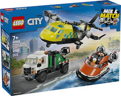 LEGO CITY 60505 Αεροπλάνο, Όχημα Υποστήριξης και Υδροπλάνο