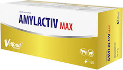 VETFOOD Amylactiv Max - supplements for dogs and cats - 120 pcs